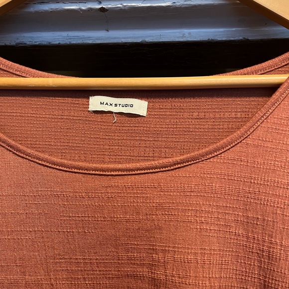 Max Studio Ruched Top - Picture 3 of 3